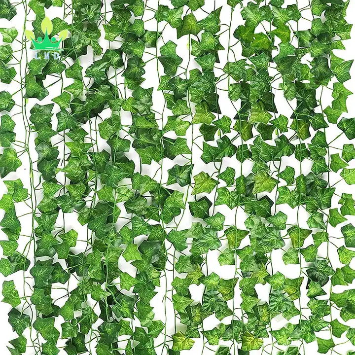 12 Pack Ivy Leaves Artificial Ivy Garland